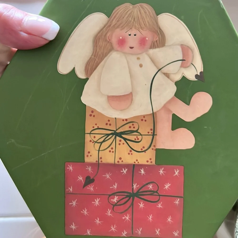 Angel Mug/Box/2 Oraments- See Description